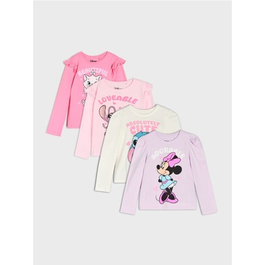 Sinsay - Koszulka z długimi rękawami Disney - wielobarwny - id: 552GP-MLC - marki Sinsay - 184915460 Sinsay - Koszulka z długimi rękawami Disney - wielobarwny ze sklepu Sinsay w kategorii Bluzki dziewczęce - zdjęcie 184915460