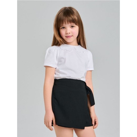 Sinsay - Szorty z wiązaną zakładką - czarny ze sklepu Sinsay w kategorii Spodenki dziewczęce - zdjęcie 184916072