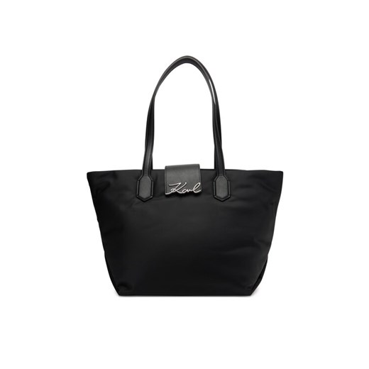 Torebka KARL LAGERFELD A3W30029 Czarny ze sklepu eobuwie.pl w kategorii Torby Shopper bag - zdjęcie 184916390