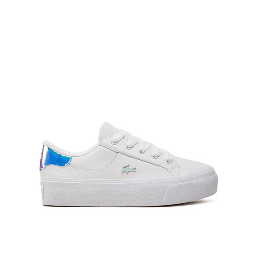 Sneakersy Lacoste 124 1 CFA Biały ze sklepu eobuwie.pl w kategorii Buty sportowe damskie - zdjęcie 184916442