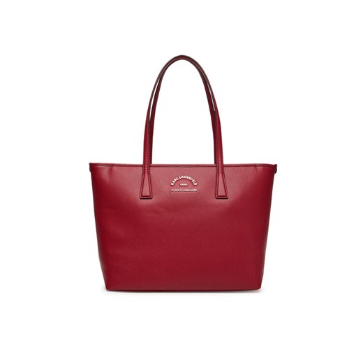 Torebka KARL LAGERFELD A3W30314 Czerwony ze sklepu eobuwie.pl w kategorii Torby Shopper bag - zdjęcie 184916480