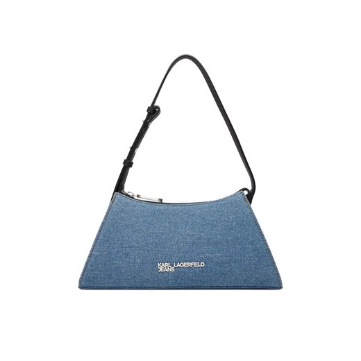 Torebka Karl Lagerfeld Jeans A3W30329 Niebieski ze sklepu eobuwie.pl w kategorii Torebki damskie - zdjęcie 184916542