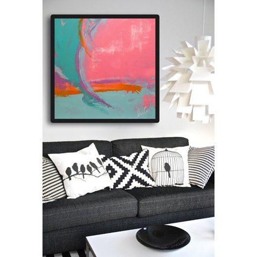 &quot;Monsun&quot;, 60x60 cm.