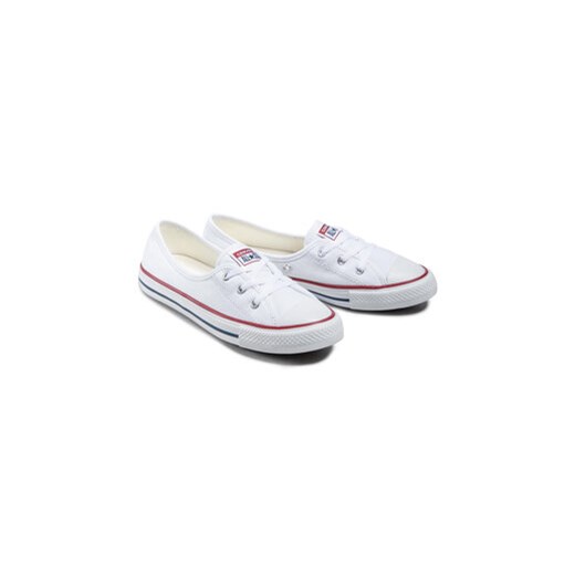 Trampki Converse Chuck Taylor All Star Ballet Lace Slip 566774C Biały Converse 38 eobuwie.pl