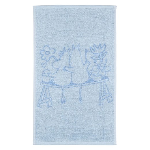 Moomin Ręcznik &quot;Love&quot; w kolorze błękitnym dla gości - 50 x 30 cm ze sklepu Limango Polska w kategorii Ręczniki - zdjęcie 184917862