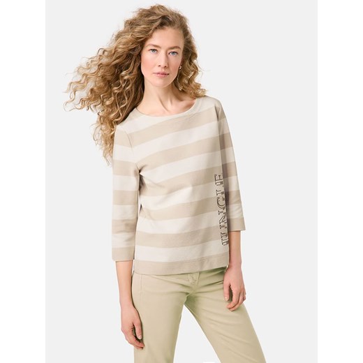 Gerry Weber Koszulka w kolorze beżowo-kremowym Gerry Weber 38 wyprzedaż Limango Polska
