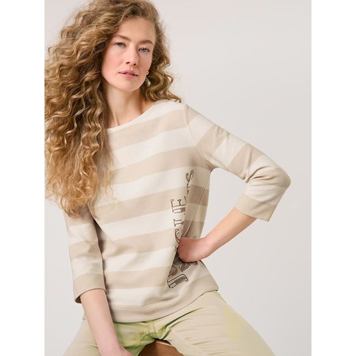 Gerry Weber Koszulka w kolorze beżowo-kremowym Gerry Weber 38 promocja Limango Polska