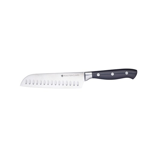 MasterClass Nóż santoku w kolorze czarnym - dł.12 cm ze sklepu Limango Polska w kategorii Noże kuchenne - zdjęcie 184918570