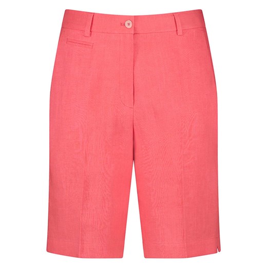 Gerry Weber Lniane bermudy w kolorze czerwonym ze sklepu Limango Polska w kategorii Szorty - zdjęcie 184918630