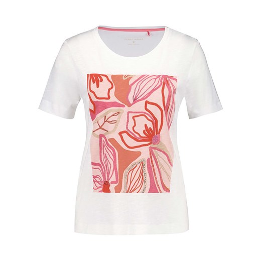 Gerry Weber Koszulka w kolorze białym ze sklepu Limango Polska w kategorii Bluzki damskie - zdjęcie 184918640