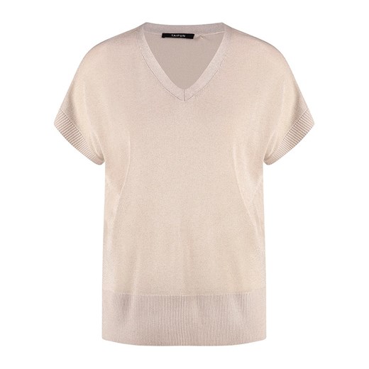 TAIFUN Sweter w kolorze beżowym ze sklepu Limango Polska w kategorii Swetry damskie - zdjęcie 184918711