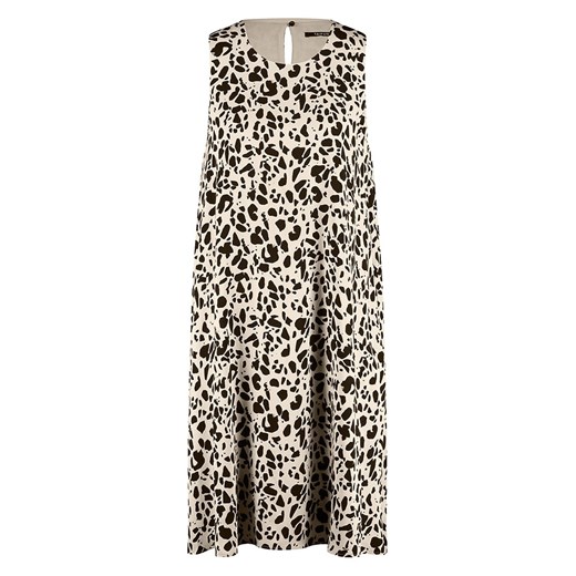 TAIFUN Sukienka w kolorze beżowo-czarnym ze sklepu Limango Polska w kategorii Sukienki - zdjęcie 184918713