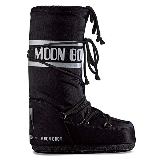 Moon Boot Botki zimowe &apos;&apos;Nylon&apos;&apos; w kolorze czarnym ze sklepu Limango Polska w kategorii Śniegowce damskie - zdjęcie 184918970