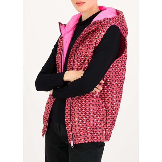 Blutsgeschwister Kamizelka pikowana w kolorze różowo-czarnym ze sklepu Limango Polska w kategorii Kamizelki damskie - zdjęcie 184919154