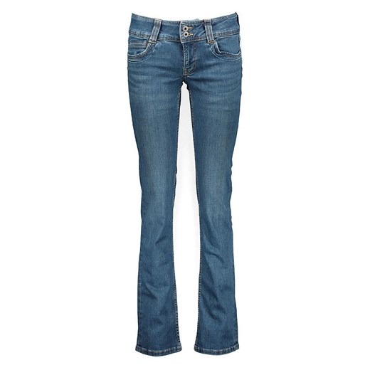 Pepe Jeans Dżinsy - Slim fit - w kolorze niebieskim ze sklepu Limango Polska w kategorii Jeansy damskie - zdjęcie 184919352