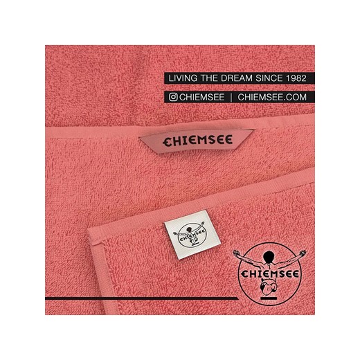 Chiemsee Ręczniki (4 szt.) w kolorze koralowym dla gości Chiemsee 30x50 cm okazja Limango Polska