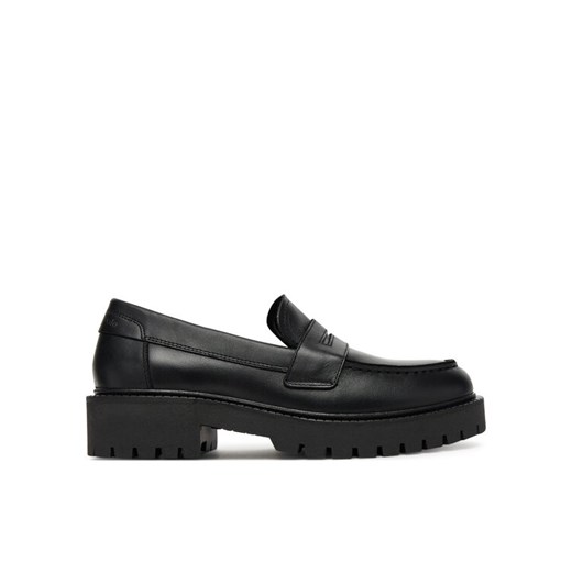 Loafersy Marc O'Polo SS2M3011 Czarny ze sklepu eobuwie.pl w kategorii Lordsy damskie - zdjęcie 184920011