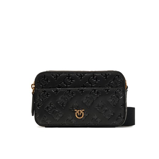 PINKO Torebka Camera Bag Mini PE 25 PLTT 104292 A1YB Czarny ze sklepu MODIVO w kategorii Listonoszki - zdjęcie 184920254