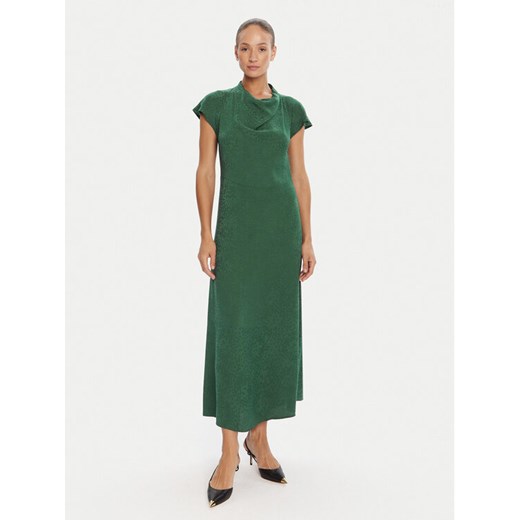Bruuns Bazaar Sukienka koktajlowa Bacopa Zimone BBW4576 Zielony Slim Fit ze sklepu MODIVO w kategorii Sukienki - zdjęcie 184920940