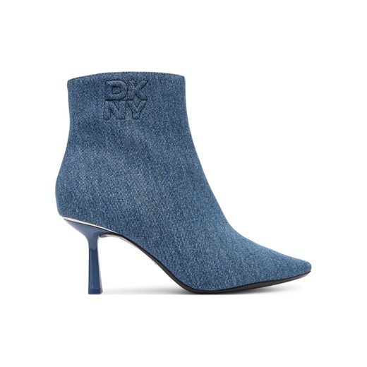 Botki DKNY K3522709 Niebieski ze sklepu eobuwie.pl w kategorii Botki - zdjęcie 184921502