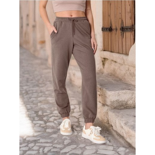 Sinsay - Spodnie dresowe - brązowy Sinsay M wyprzedaż Sinsay