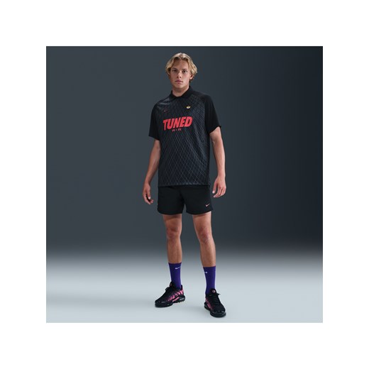 Męskie spodenki z tkaniny Nike Sportswear - Czerń ze sklepu Nike poland w kategorii Spodenki męskie - zdjęcie 184925131