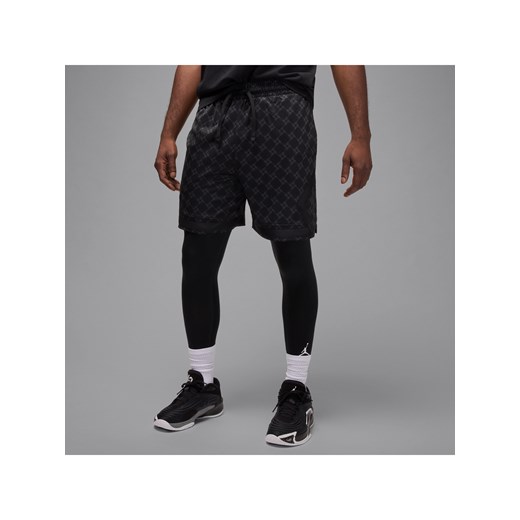 Męskie spodenki z motywem rombu i nadrukiem Dri-FIT Jordan Sport - Czerń ze sklepu Nike poland w kategorii Spodenki męskie - zdjęcie 184925153