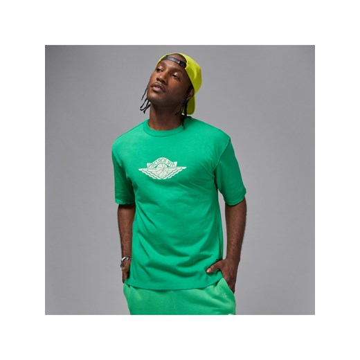 T-shirt męski Jordan Rare Air - Zieleń ze sklepu Nike poland w kategorii T-shirty męskie - zdjęcie 184925233