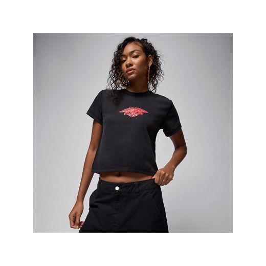 T-shirt damski Jordan Rare Air - Czerń ze sklepu Nike poland w kategorii Bluzki damskie - zdjęcie 184925301