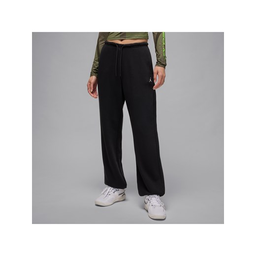 Damskie spodnie z dzianiny Dri-FIT Jordan Sport Crossover - Czerń ze sklepu Nike poland w kategorii Spodnie damskie - zdjęcie 184925380