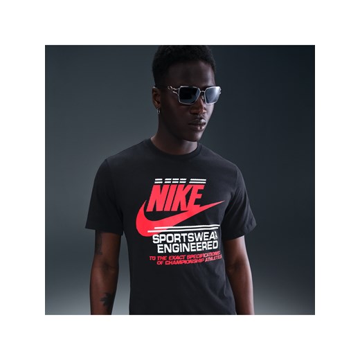 T-shirt męski Nike Sportswear - Czerń ze sklepu Nike poland w kategorii T-shirty męskie - zdjęcie 184925402