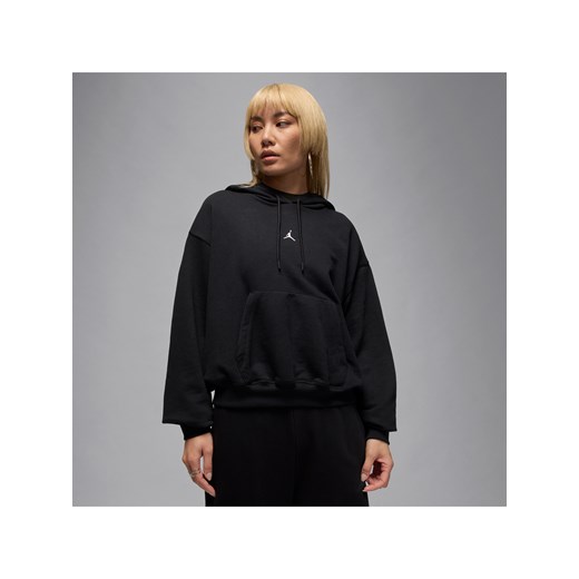 Damska dzianinowa bluza z kapturem Dri-FIT Jordan Sport Crossover - Czerń ze sklepu Nike poland w kategorii Bluzy damskie - zdjęcie 184925414