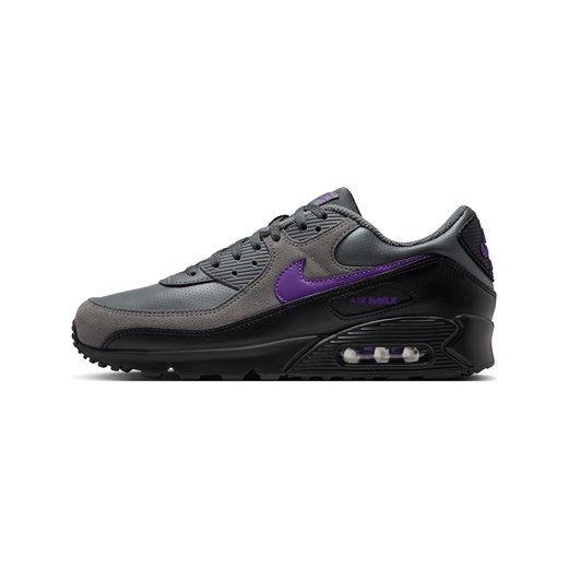 Buty męskie Nike Air Max 90 - Szary ze sklepu Nike poland w kategorii Buty sportowe męskie - zdjęcie 184925430