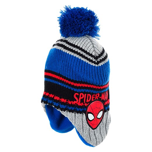 Spiderman Czapka &quot;Spiderman&quot; w kolorze niebieskim ze sklepu Limango Polska w kategorii Czapki dziecięce - zdjęcie 184926734