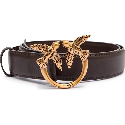 Pinko Skórzany pasek LOVE BERRY H3 Pinko M Gomez Fashion Store