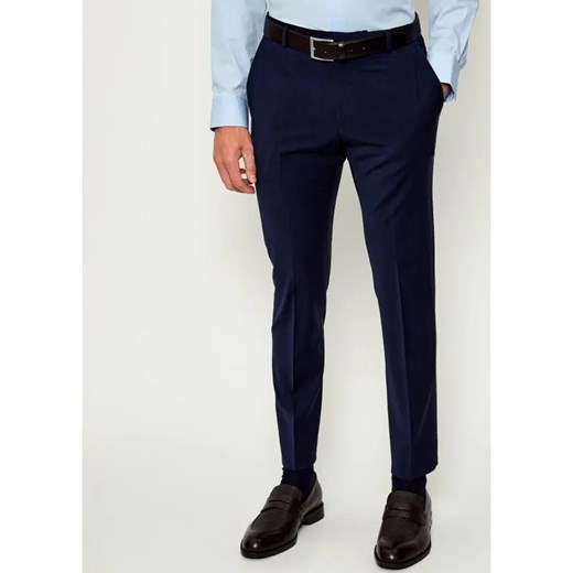 Calvin Klein Wełniane spodnie | Slim Fit ze sklepu Gomez Fashion Store w kategorii Spodnie męskie - zdjęcie 184927631