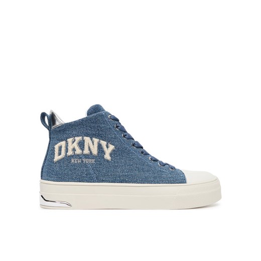 Trampki DKNY Yaser K3566923 Granatowy ze sklepu eobuwie.pl w kategorii Trampki damskie - zdjęcie 184927762