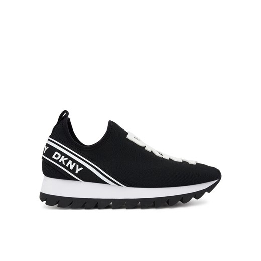 Sneakersy DKNY Abbi K3500764 Czarny ze sklepu eobuwie.pl w kategorii Buty sportowe damskie - zdjęcie 184927764