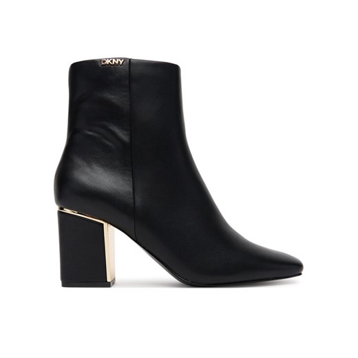 DKNY Botki Cianna K3570036 Czarny ze sklepu MODIVO w kategorii Botki - zdjęcie 184928094
