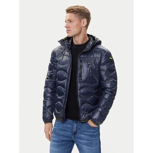 Blauer Kurtka puchowa 25WBLUC03074 Granatowy Regular Fit ze sklepu MODIVO w kategorii Kurtki męskie - zdjęcie 184928110