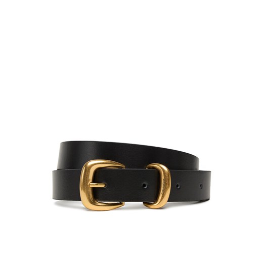 Calvin Klein Pasek Damski Sarah 2 Piece Logo Buckle Belt LV04K7012G Czarny ze sklepu MODIVO w kategorii Paski damskie - zdjęcie 184928120