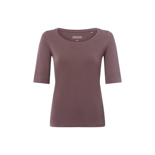 Opus Koszulka damska - Serta Kobiety Bawełna czekoladowy jednolity ze sklepu vangraaf w kategorii Bluzki damskie - zdjęcie 184929010