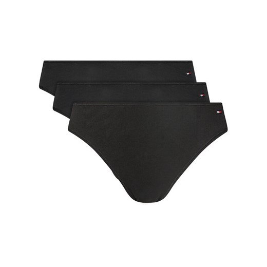 Tommy Hilfiger Komplet 3 par fig brazylijskich UW0UW05968 Czarny ze sklepu MODIVO w kategorii Majtki damskie - zdjęcie 184929222