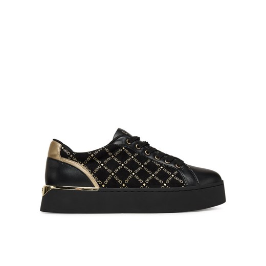 Liu Jo Sneakersy Pretty 06 BF5041 PX550 Czarny ze sklepu MODIVO w kategorii Buty sportowe damskie - zdjęcie 184929261