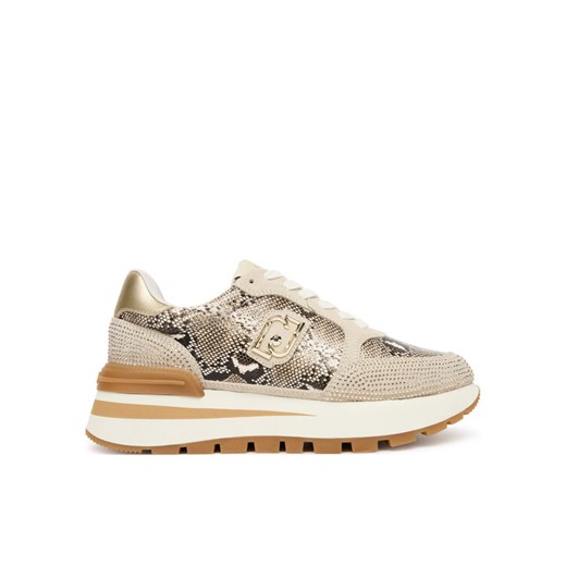 Liu Jo Sneakersy Amazing 25 BF5049 PX747 Beżowy ze sklepu MODIVO w kategorii Buty sportowe damskie - zdjęcie 184929303