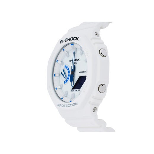G-Shock Zegarek GA-2100HDS-7AER Biały OS MODIVO