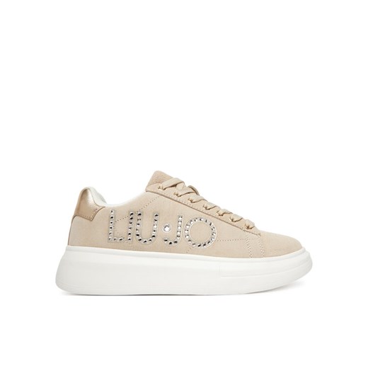 Sneakersy Liu Jo Babol 01 BF5059 PX002 Beżowy ze sklepu eobuwie.pl w kategorii Buty sportowe damskie - zdjęcie 184930423