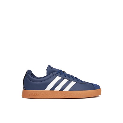 Sneakersy adidas VL COURT BASE JR2212 Granatowy ze sklepu eobuwie.pl w kategorii Buty sportowe męskie - zdjęcie 184930514