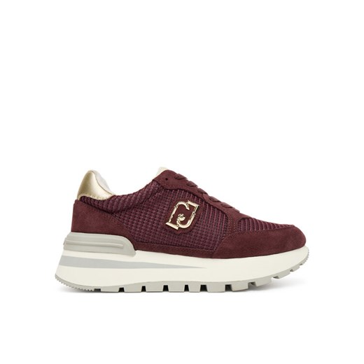 Sneakersy Liu Jo Amazing 25 BF5049 PX027 Bordowy ze sklepu eobuwie.pl w kategorii Buty sportowe damskie - zdjęcie 184930540