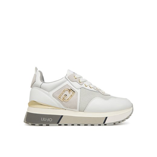 Sneakersy Liu Jo Maxi Wonder 01 BF5009 PX685 Biały ze sklepu eobuwie.pl w kategorii Buty sportowe damskie - zdjęcie 184930543
